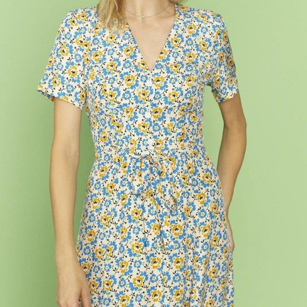 NWOT Floral HVN Mini Rosemary Dress